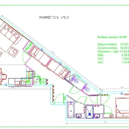 Apartment Marmottes - 2 Pieces Pour 8 Personnes Mae-6023